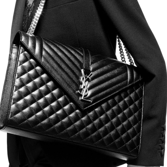 Yves Saint Laurent Bags Ysl Large Envelope Bag New Poshmark
